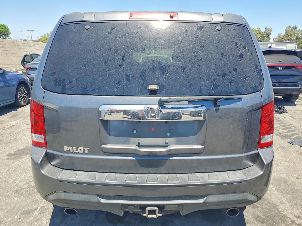 2013 Honda Pilot Ex Gray vin: 5FNYF3H4XDB018183