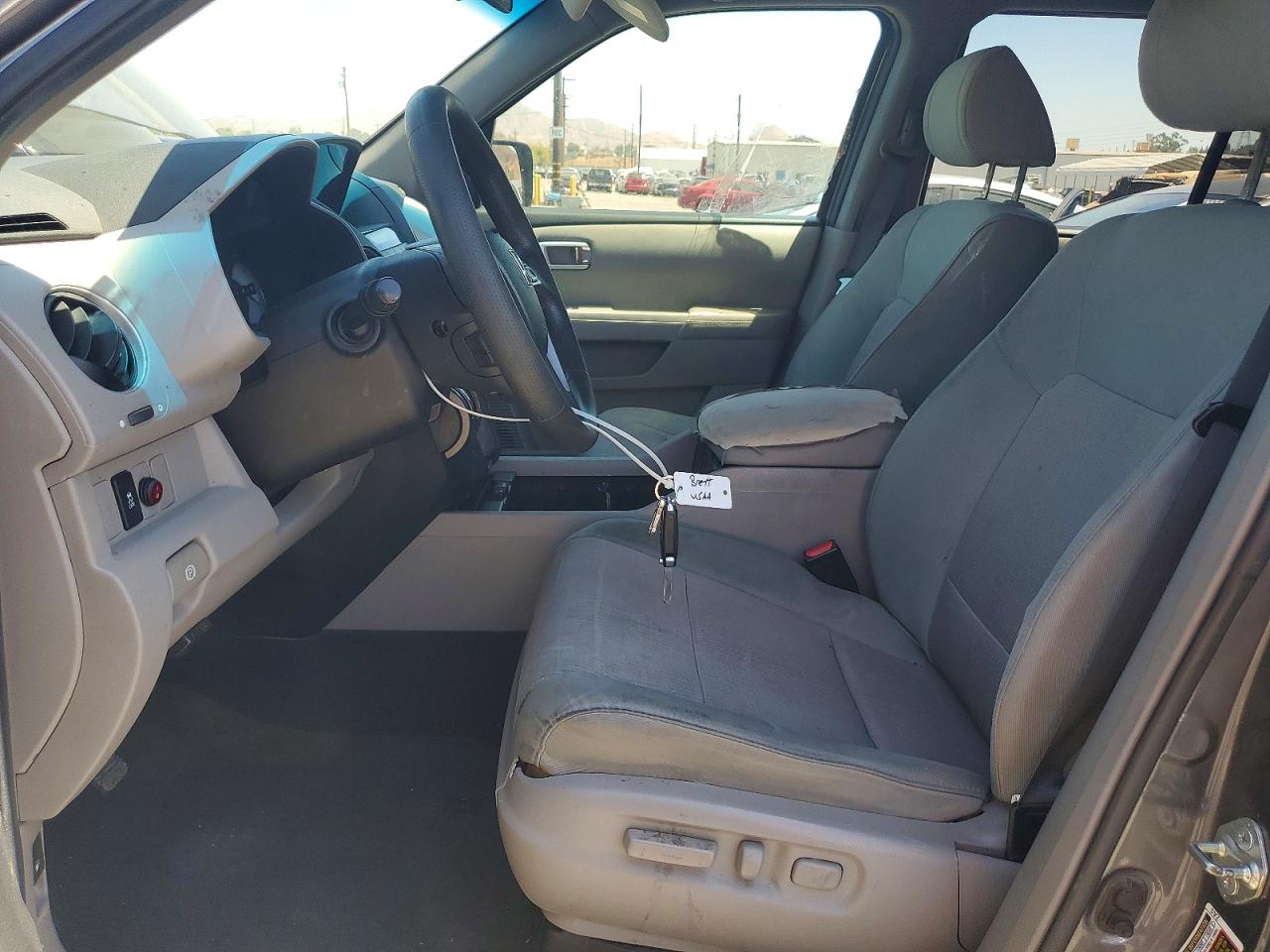 2013 Honda Pilot Ex Gray vin: 5FNYF3H4XDB018183