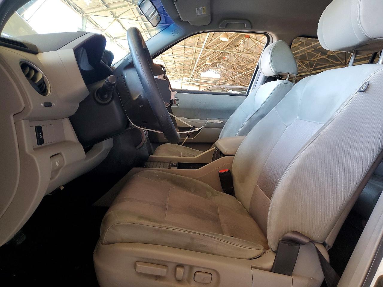 2013 Honda Pilot Ex White vin: 5FNYF3H4XDB019964