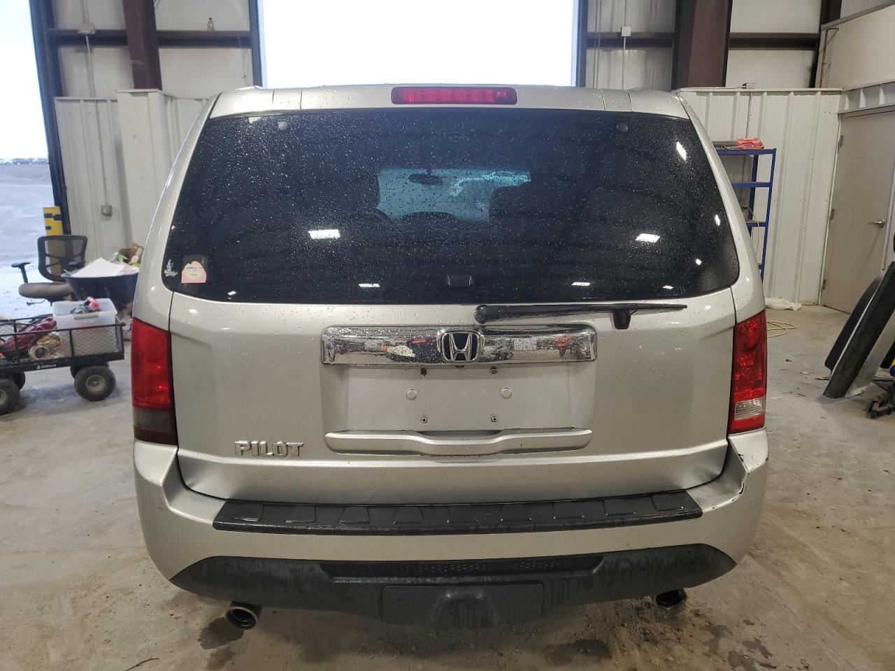 2013 Honda Pilot Ex Silver vin: 5FNYF3H4XDB026221