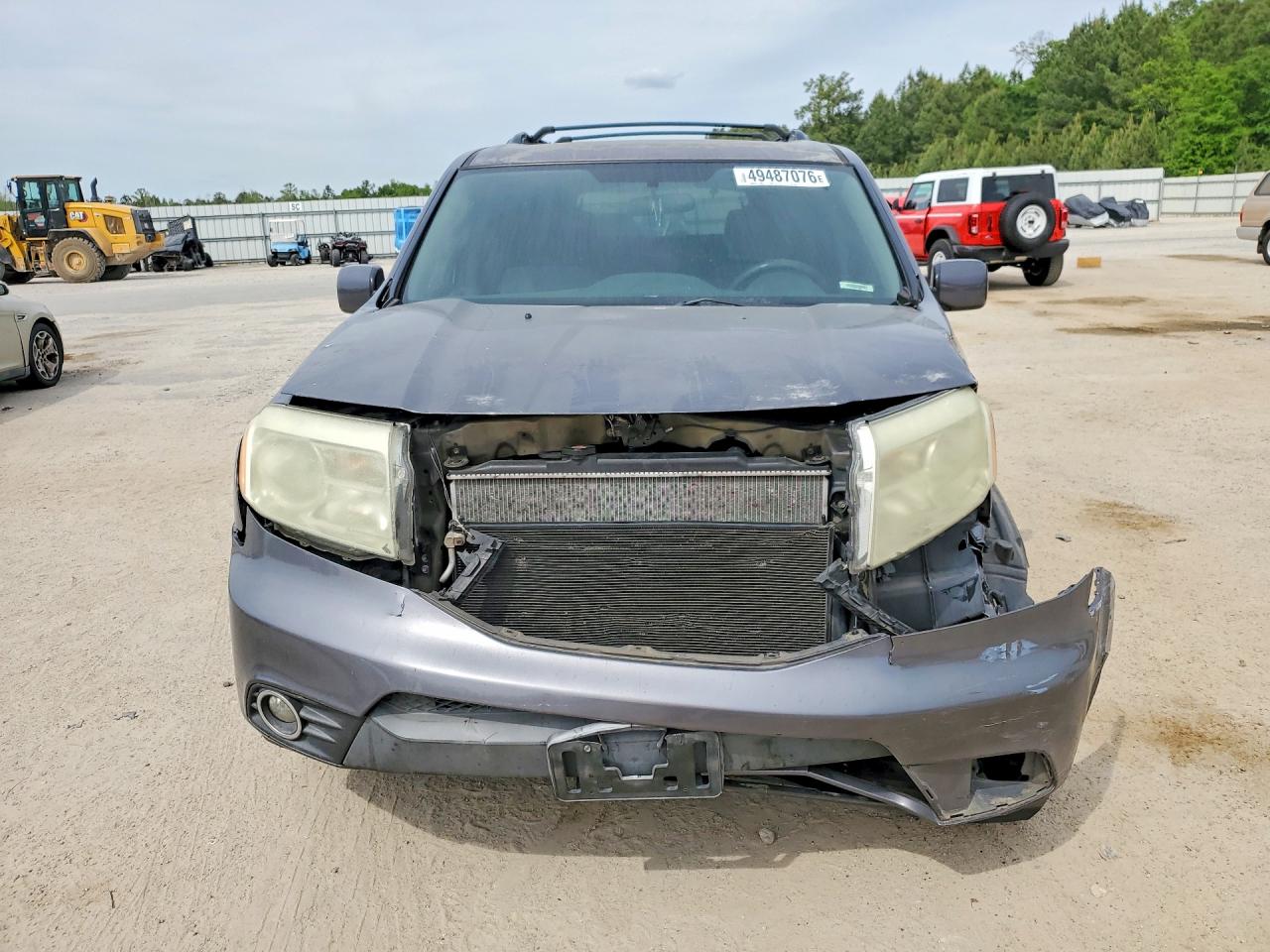 2014 Honda Pilot Ex Серый vin: 5FNYF3H4XEB005290