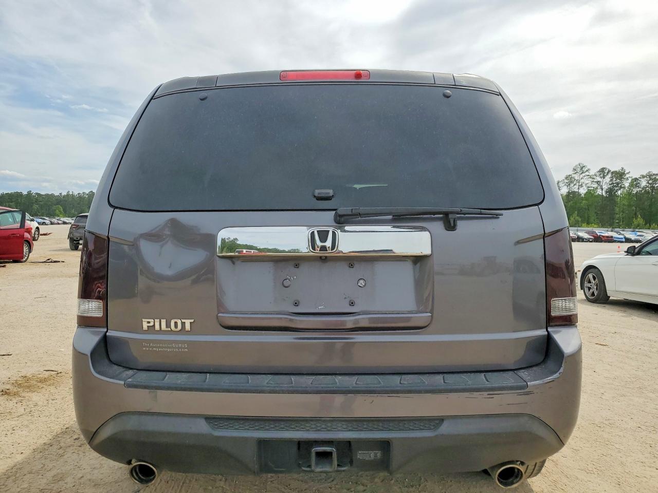 2014 Honda Pilot Ex Серый vin: 5FNYF3H4XEB005290