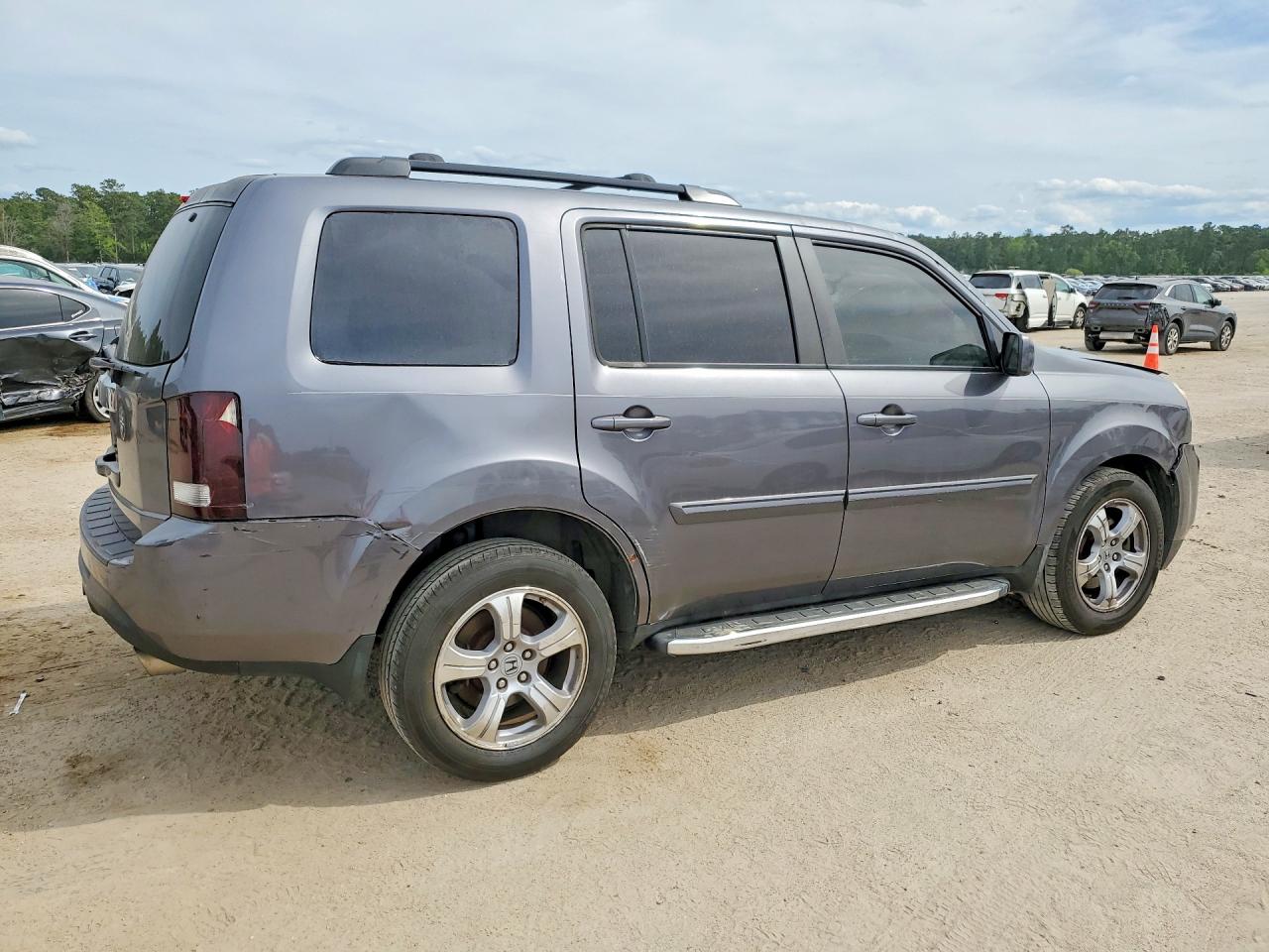 2014 Honda Pilot Ex Серый vin: 5FNYF3H4XEB005290