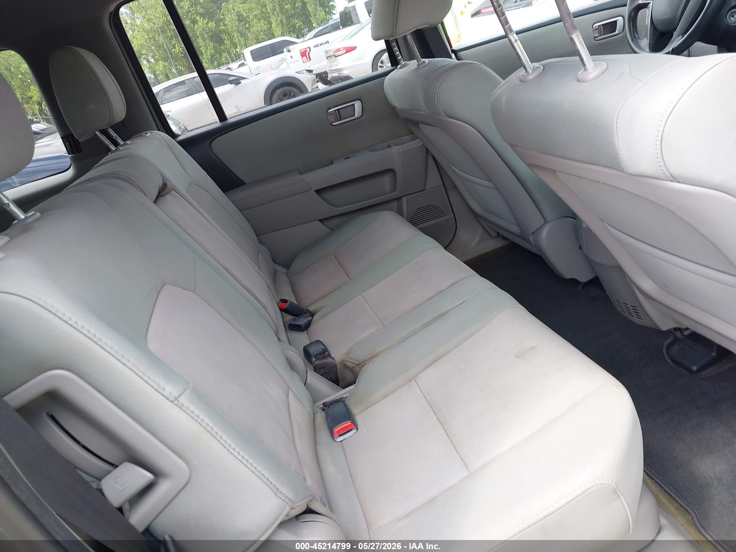 2015 Honda Pilot Ex Gray vin: 5FNYF3H4XFB009132