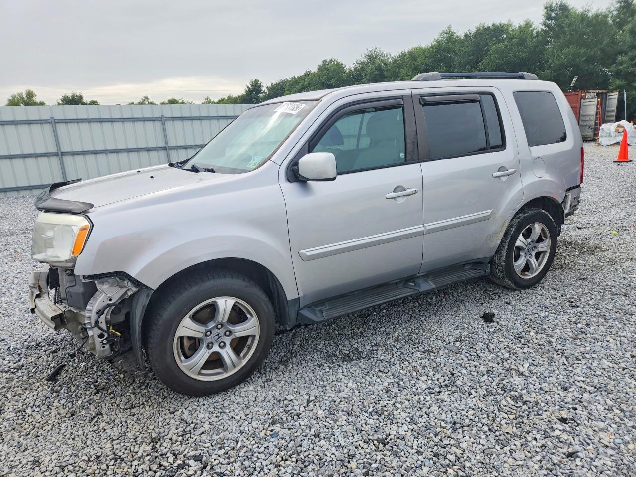 2015 Honda Pilot Ex Silver vin: 5FNYF3H4XFB030787