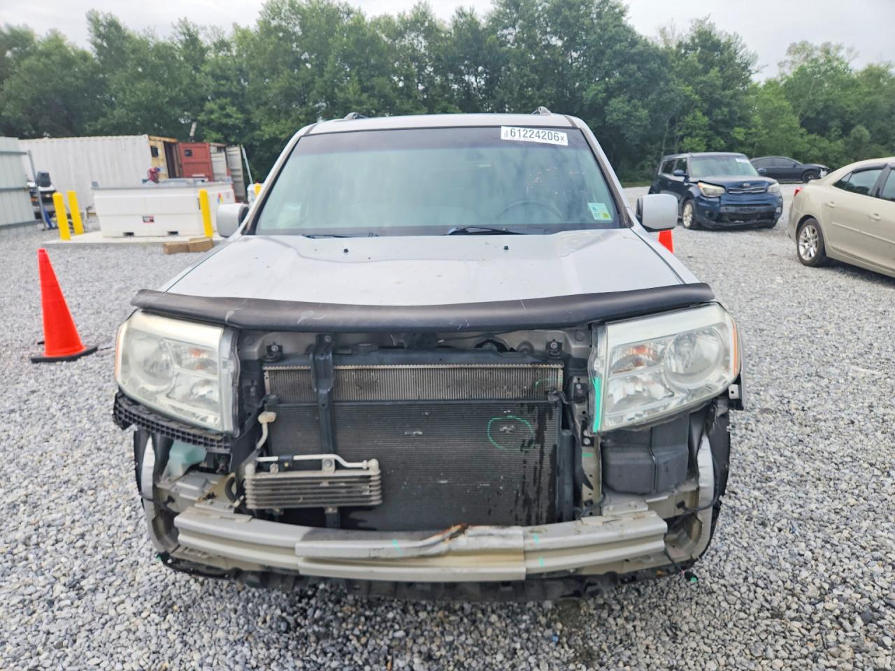 2015 Honda Pilot Ex Silver vin: 5FNYF3H4XFB030787