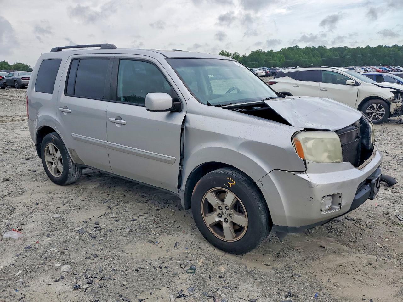 2010 Honda Pilot Exl Silver vin: 5FNYF3H50AB006273