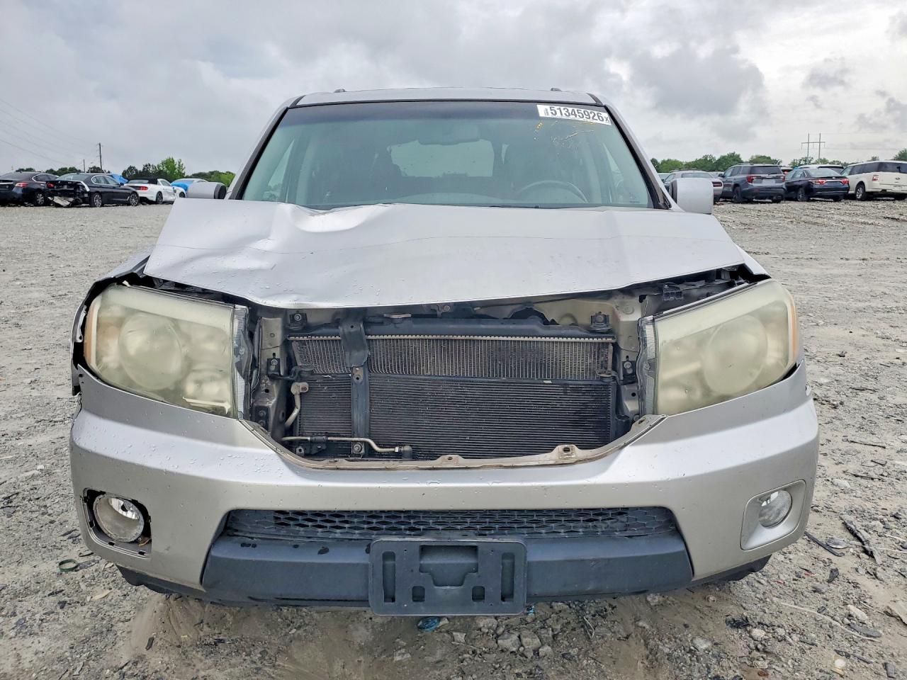 2010 Honda Pilot Exl Silver vin: 5FNYF3H50AB006273