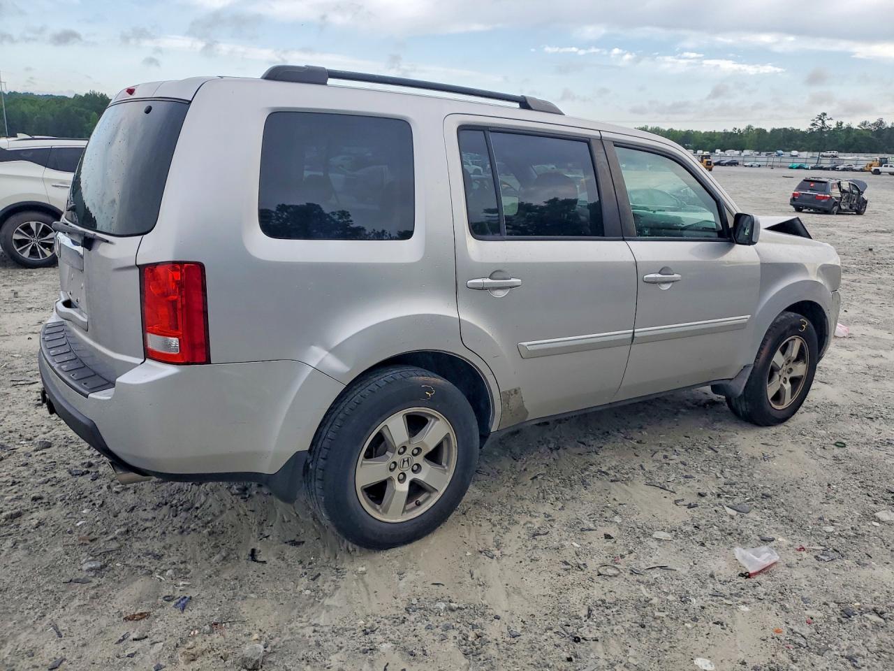 2010 Honda Pilot Exl Silver vin: 5FNYF3H50AB006273