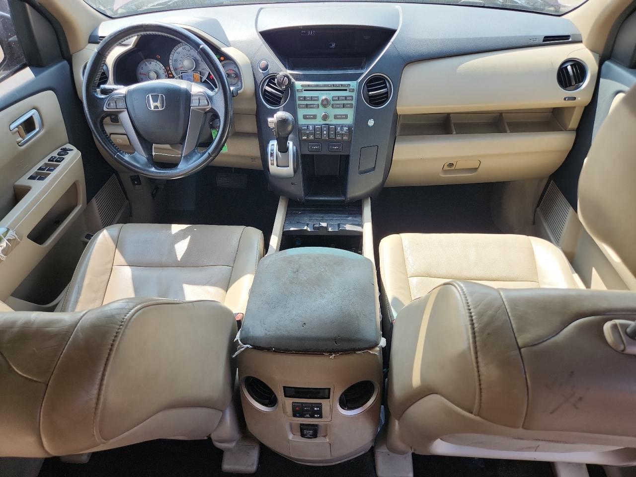 2010 Honda Pilot Exl Burgundy vin: 5FNYF3H50AB013076
