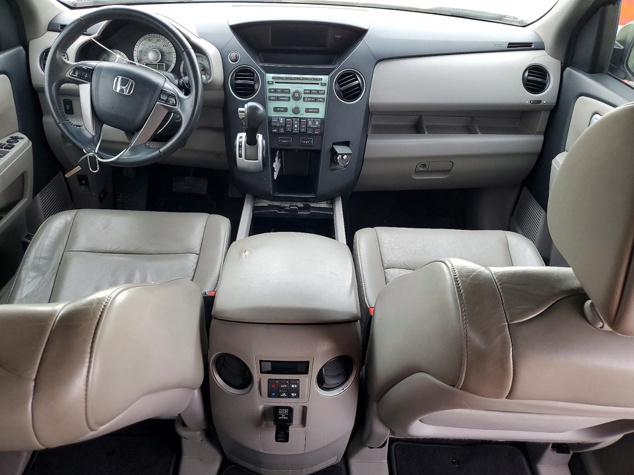 2011 Honda Pilot Exl White vin: 5FNYF3H50BB009997