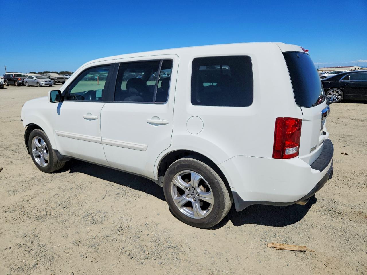 2012 Honda Pilot Exl White vin: 5FNYF3H50CB041088