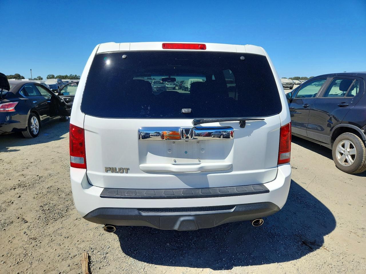 2012 Honda Pilot Exl White vin: 5FNYF3H50CB041088