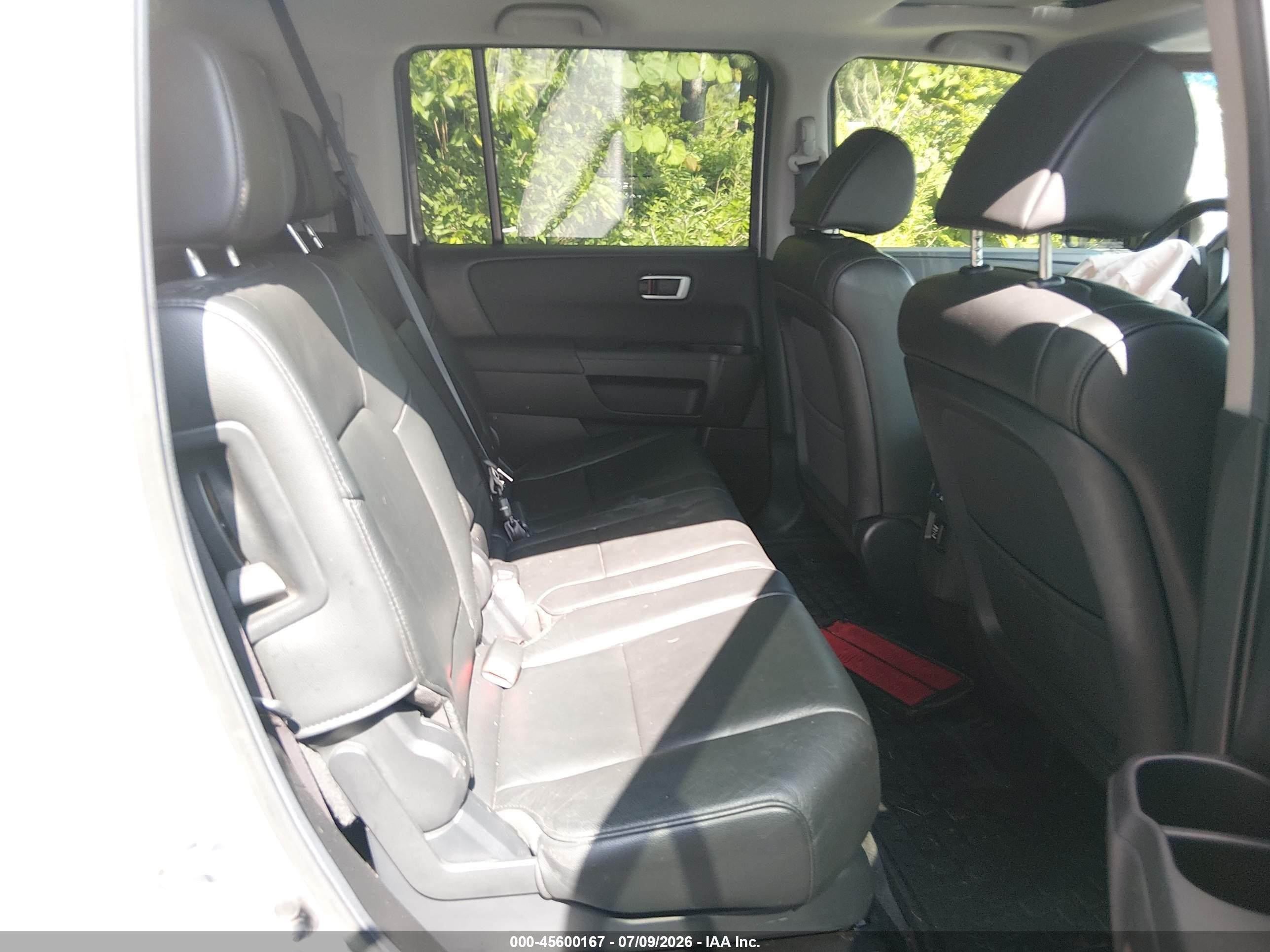 2013 Honda Pilot Ex-l Silver vin: 5FNYF3H50DB012062