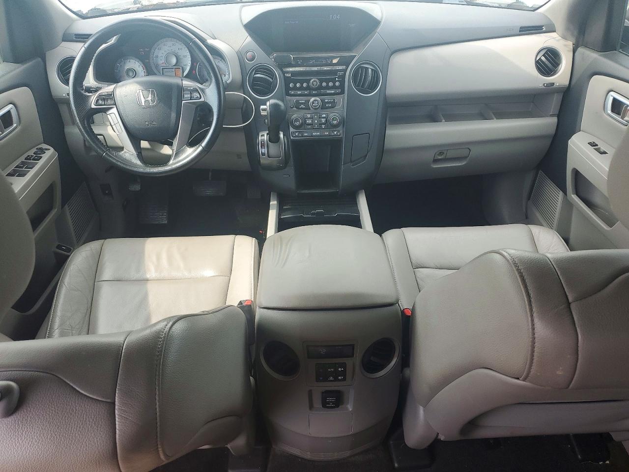 2013 Honda Pilot Exl White vin: 5FNYF3H50DB013132