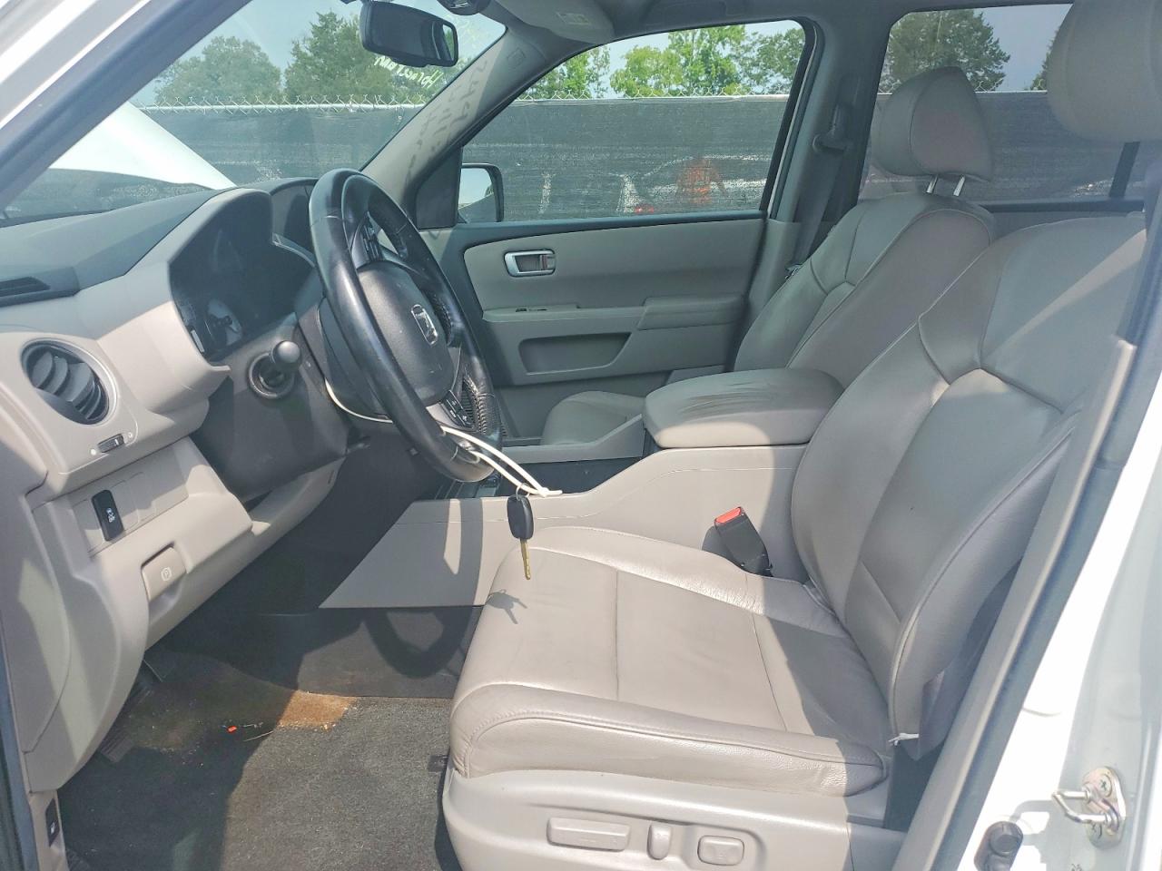 2013 Honda Pilot Exl White vin: 5FNYF3H50DB013132