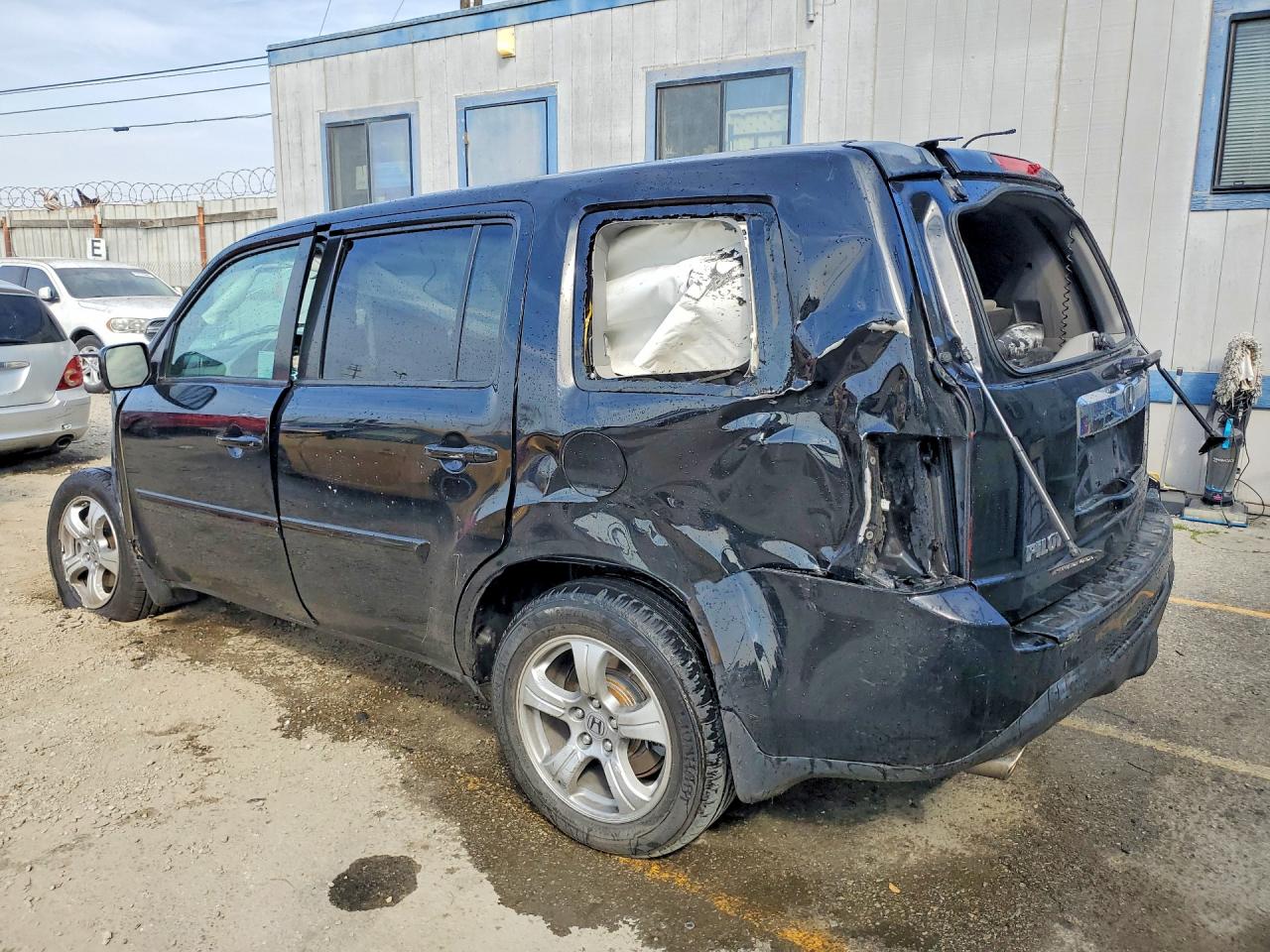 2013 Honda Pilot Exl Black vin: 5FNYF3H50DB037074