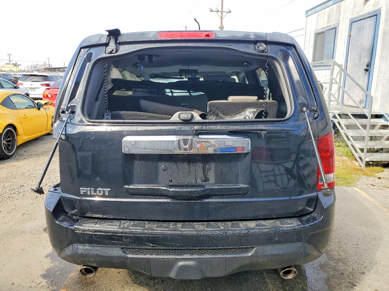 2013 Honda Pilot Exl Black vin: 5FNYF3H50DB037074