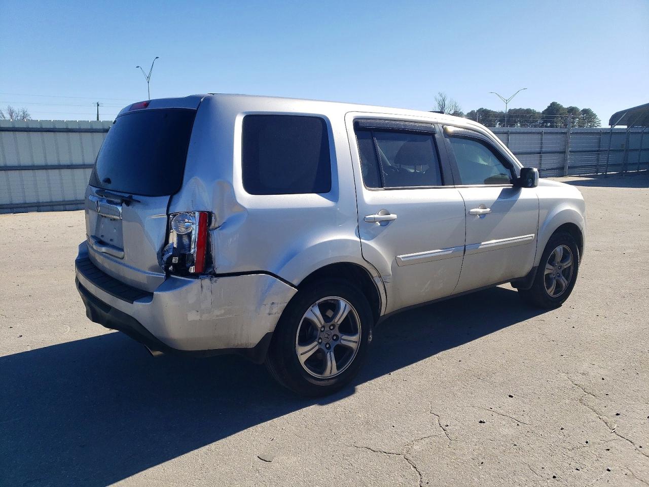 2013 Honda Pilot Exl Silver vin: 5FNYF3H50DB043960