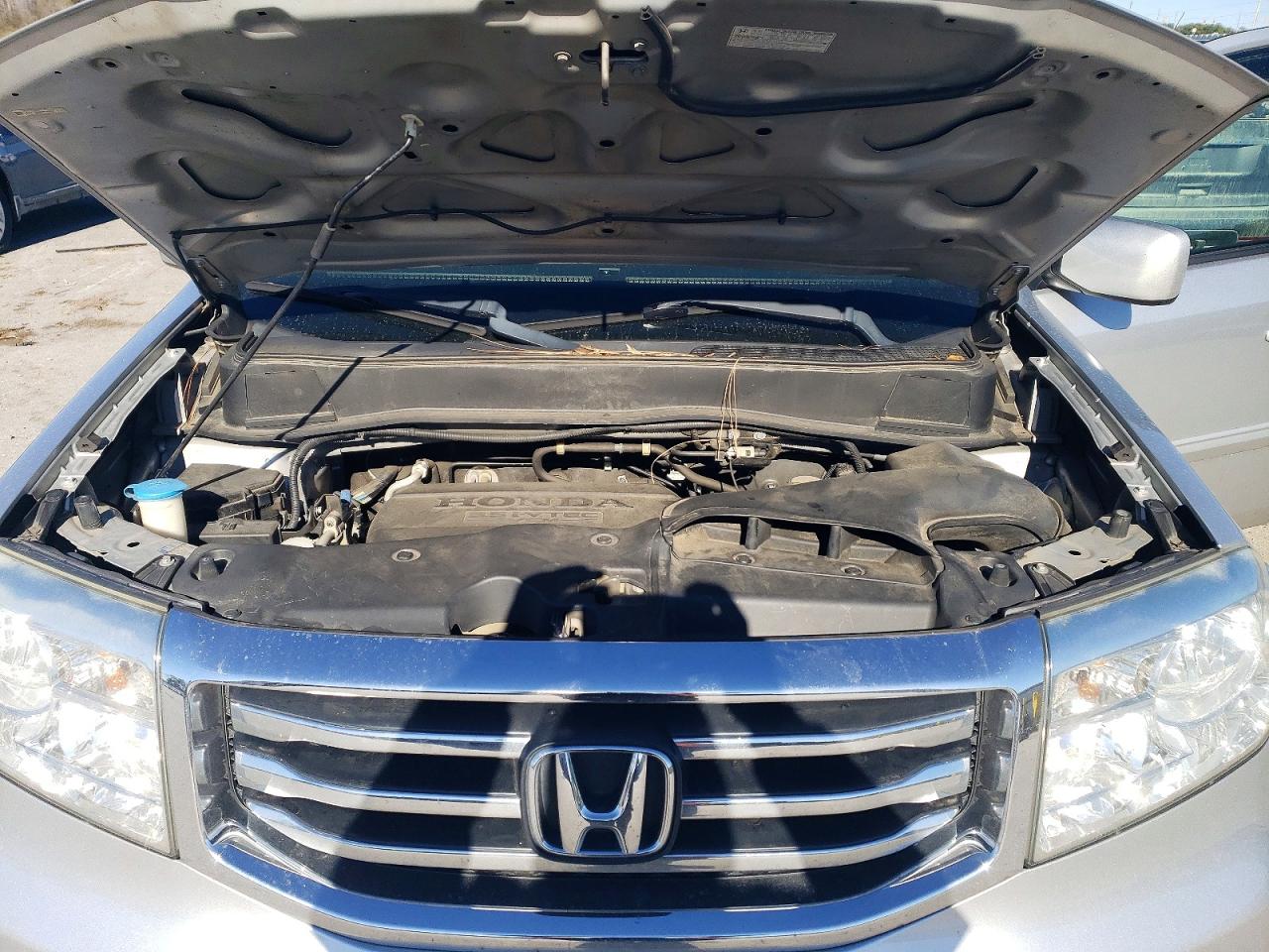 2013 Honda Pilot Exl Silver vin: 5FNYF3H50DB043960
