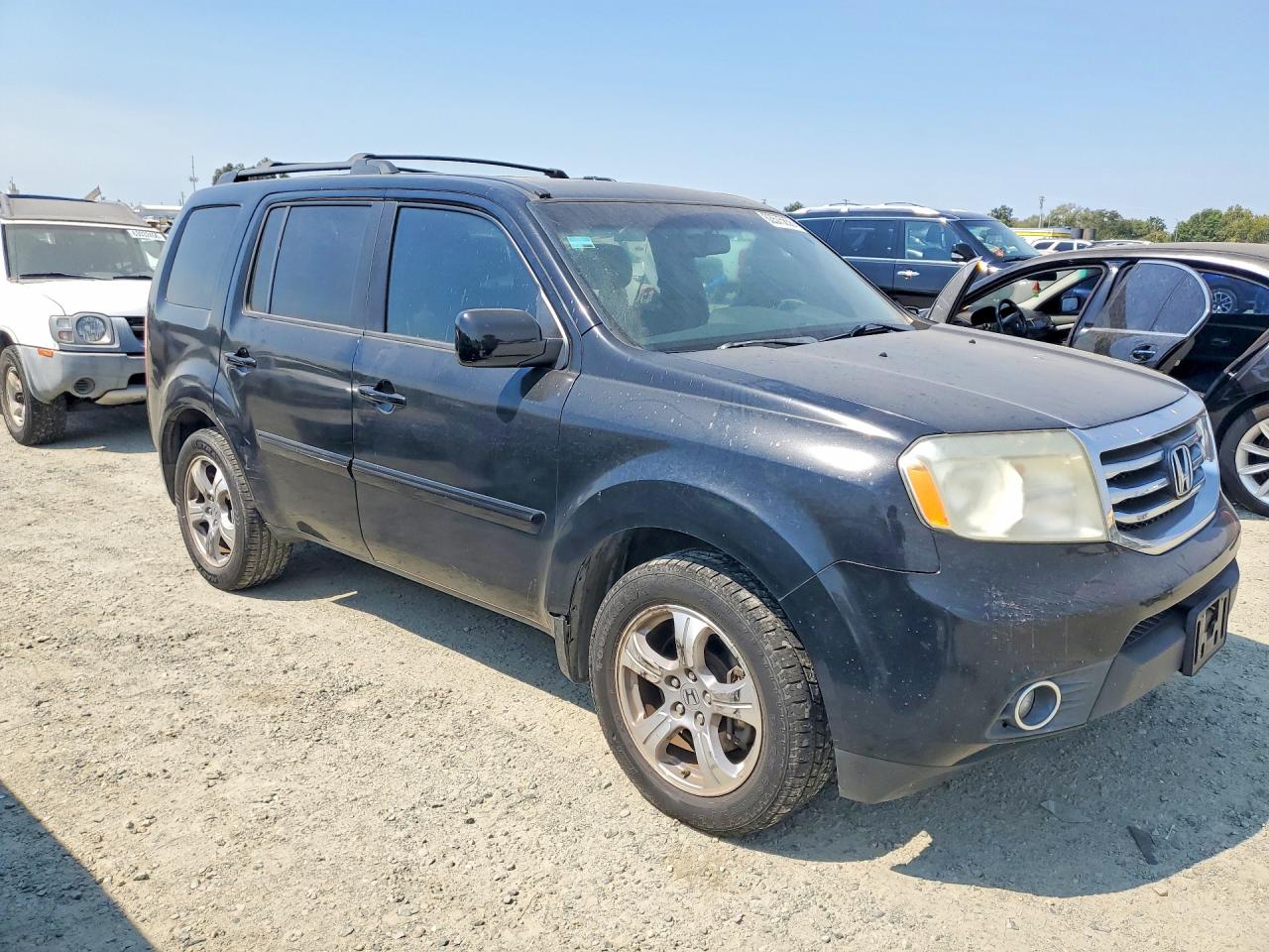 2014 Honda Pilot Exl Black vin: 5FNYF3H50EB014864
