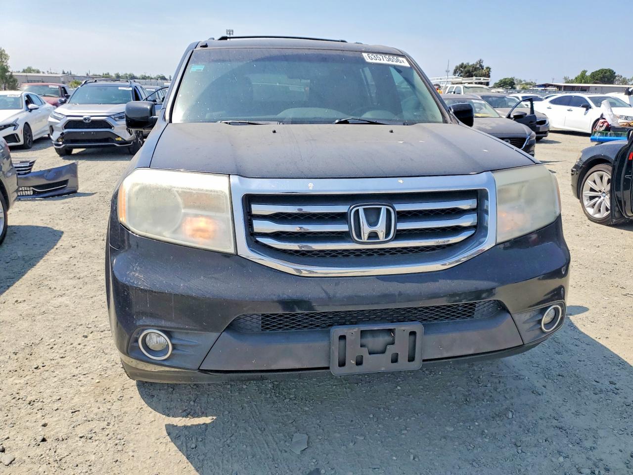 2014 Honda Pilot Exl Black vin: 5FNYF3H50EB014864