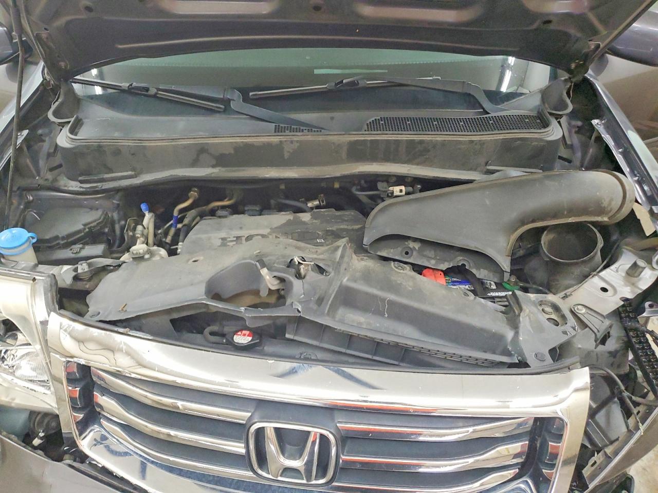 2014 Honda Pilot Exl Gray vin: 5FNYF3H50EB028912