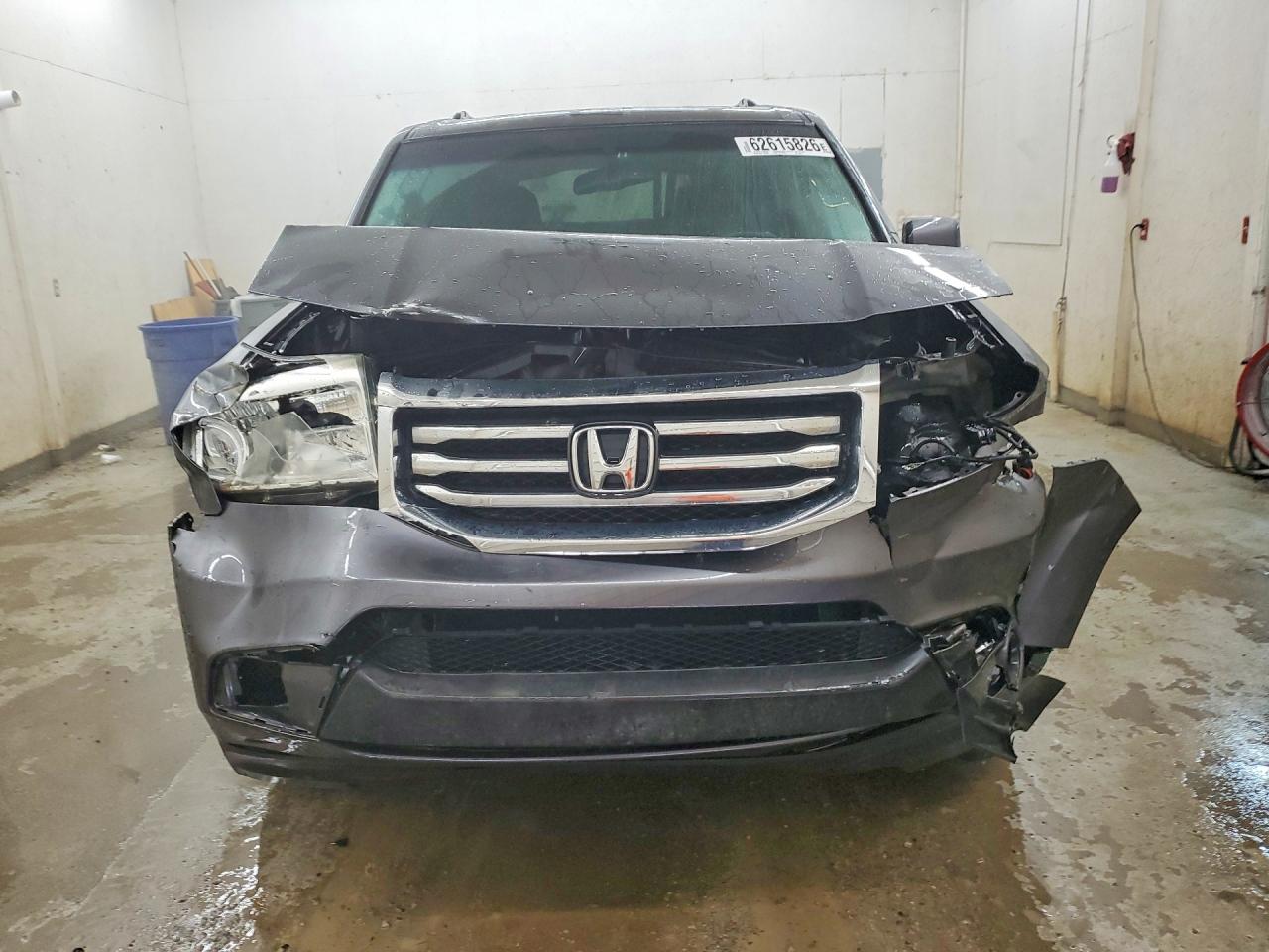 2014 Honda Pilot Exl Gray vin: 5FNYF3H50EB028912