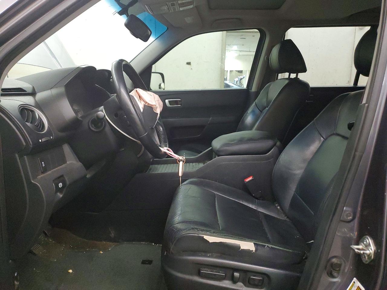 2014 Honda Pilot Exl Gray vin: 5FNYF3H50EB028912