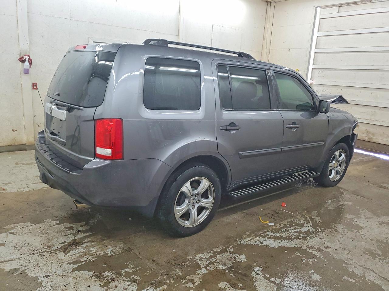 2014 Honda Pilot Exl Gray vin: 5FNYF3H50EB028912