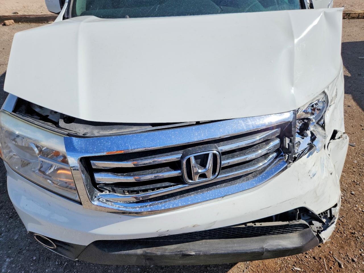 2015 Honda Pilot Exl White vin: 5FNYF3H50FB014283