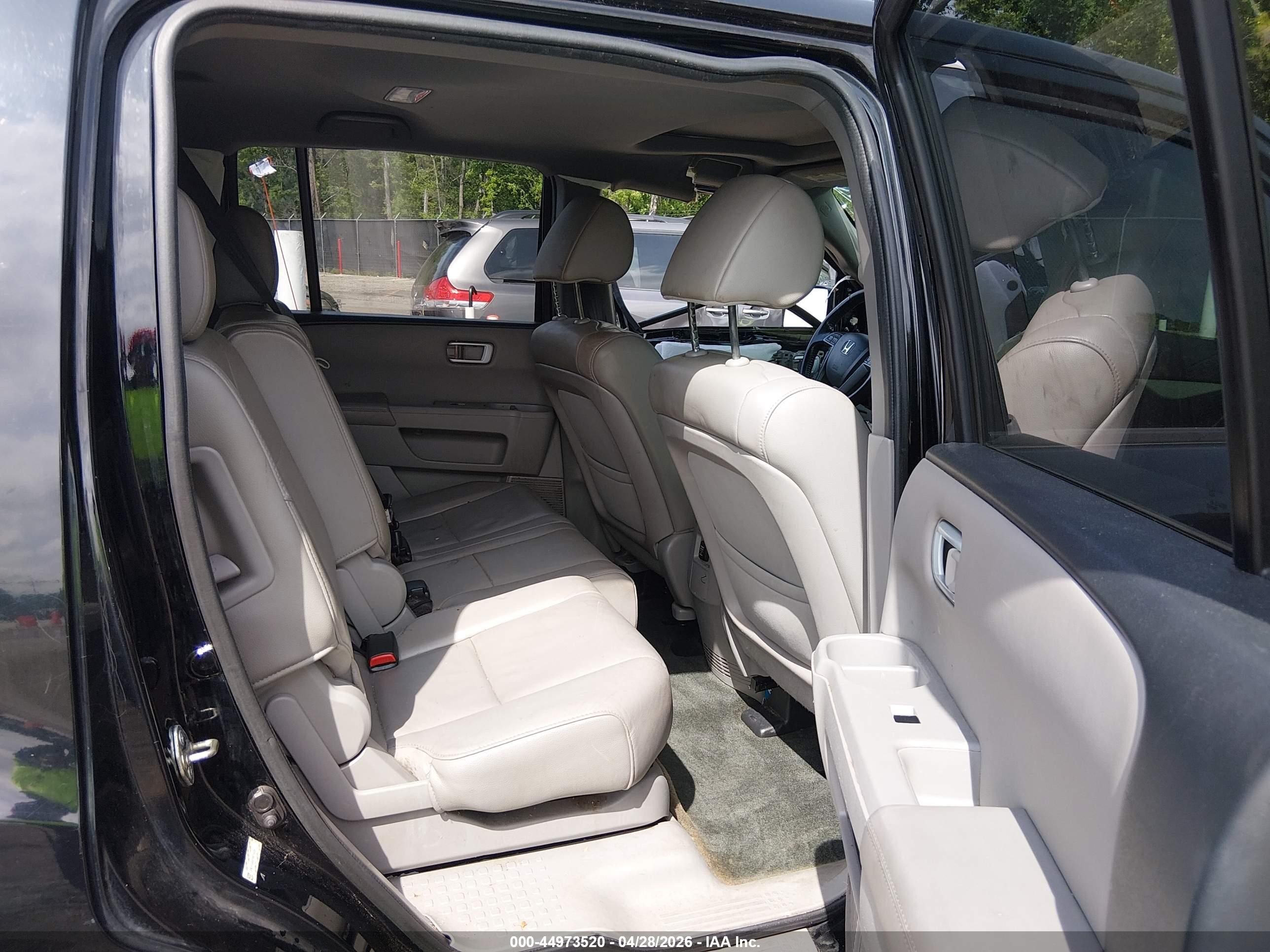2015 Honda Pilot Ex-l Black vin: 5FNYF3H50FB014459