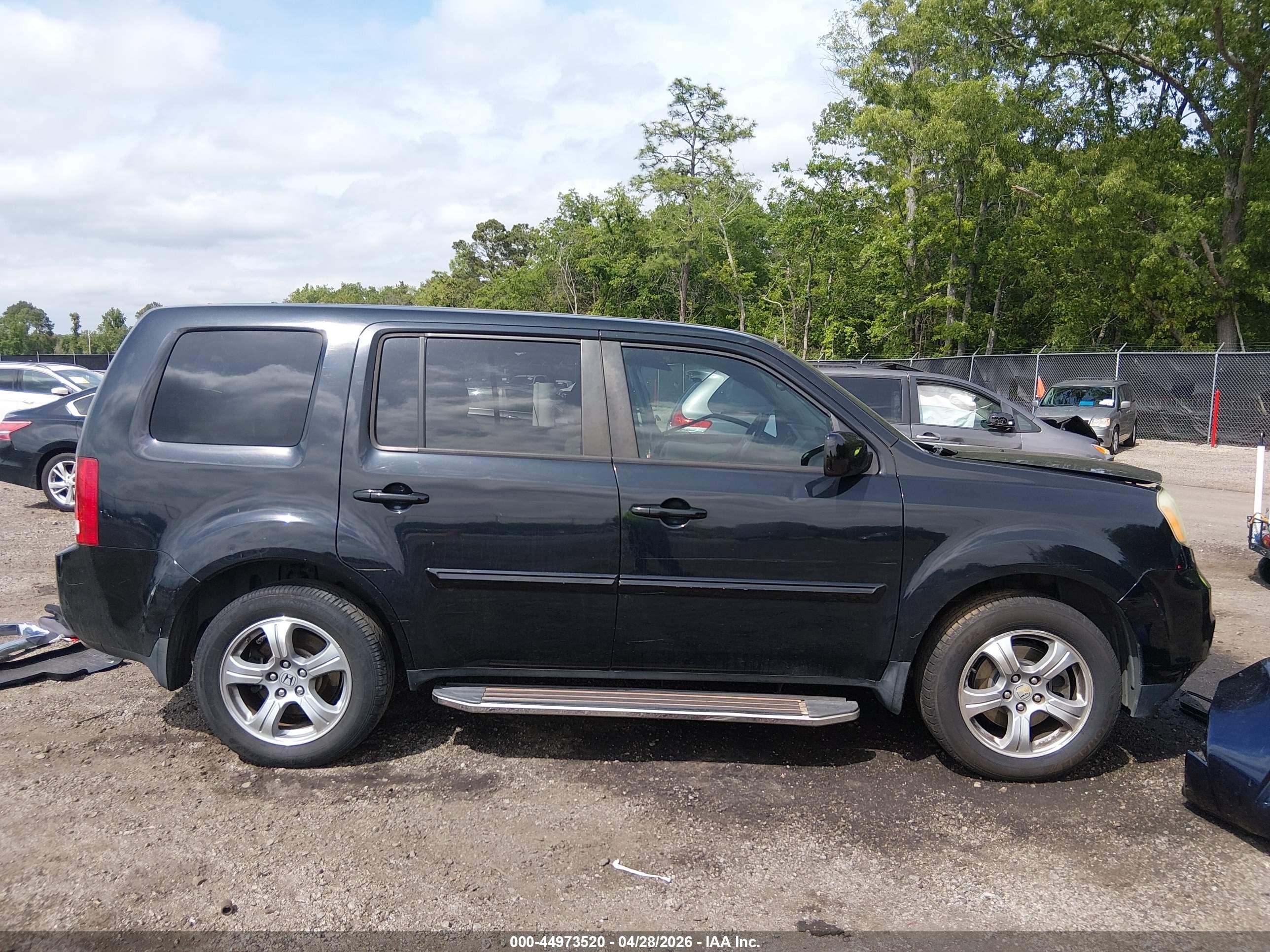 2015 Honda Pilot Ex-l Black vin: 5FNYF3H50FB014459