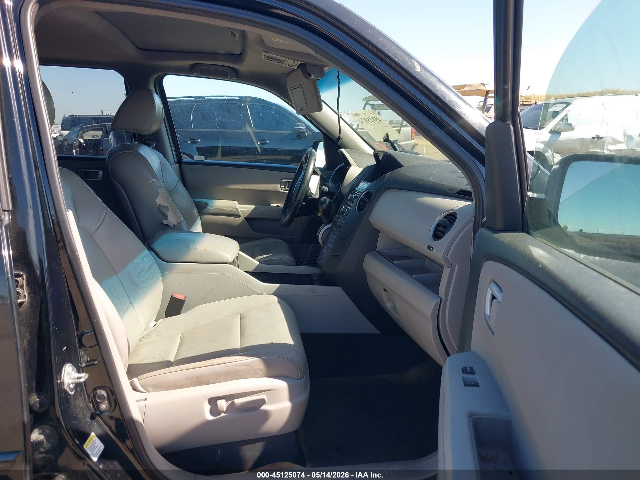 2015 Honda Pilot Ex-l Black vin: 5FNYF3H50FB015806