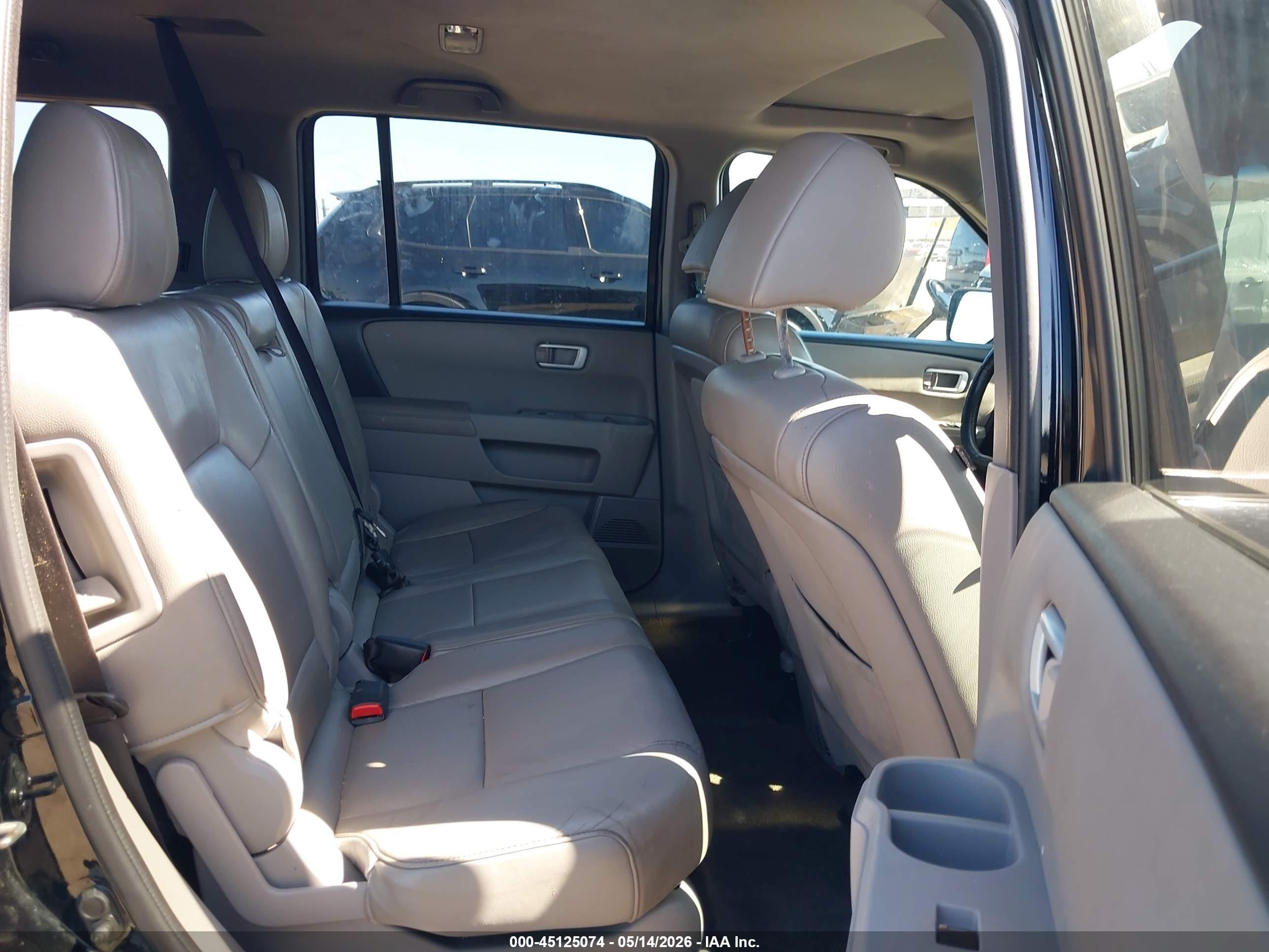 2015 Honda Pilot Ex-l Black vin: 5FNYF3H50FB015806