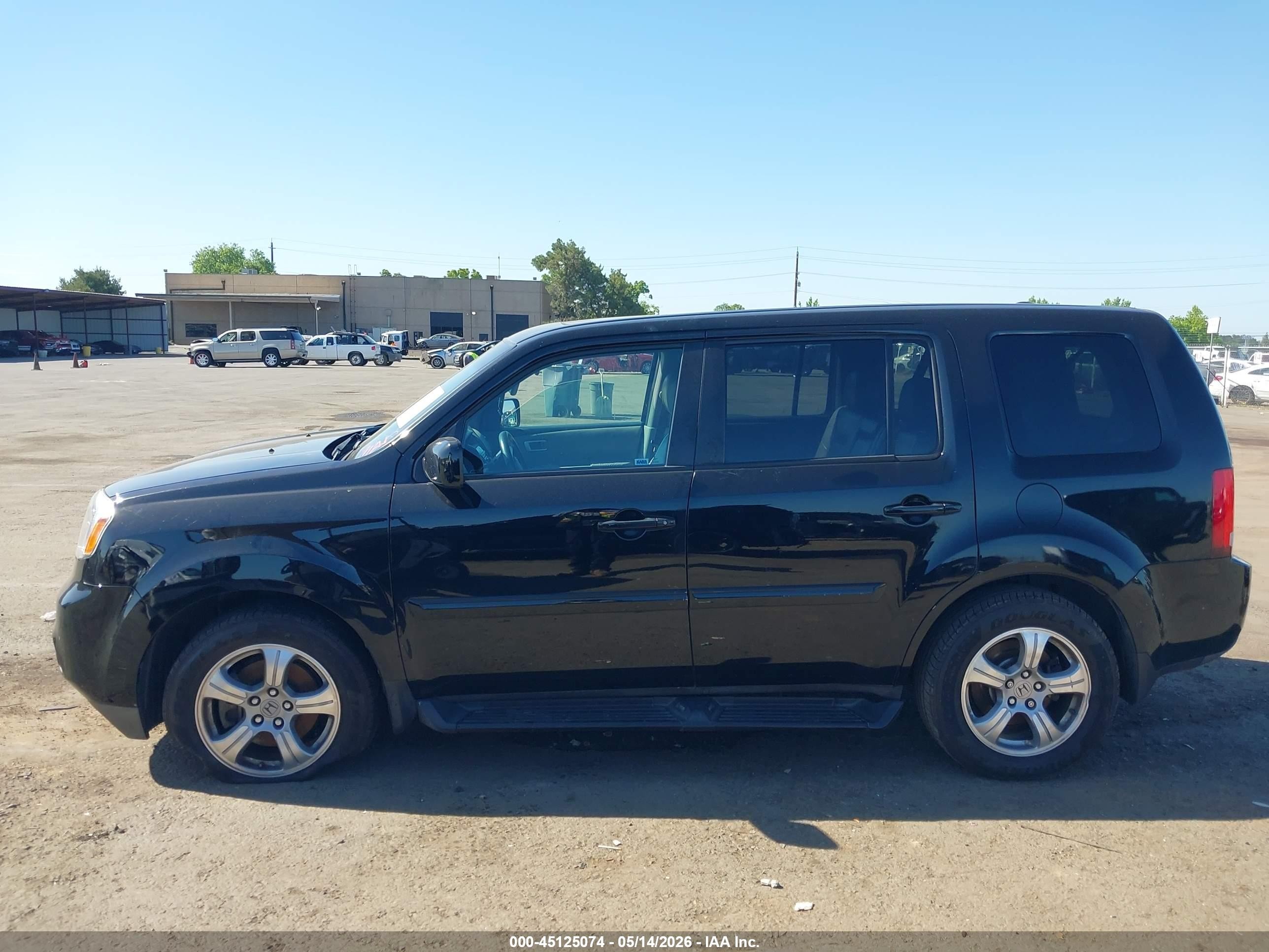 2015 Honda Pilot Ex-l Black vin: 5FNYF3H50FB015806