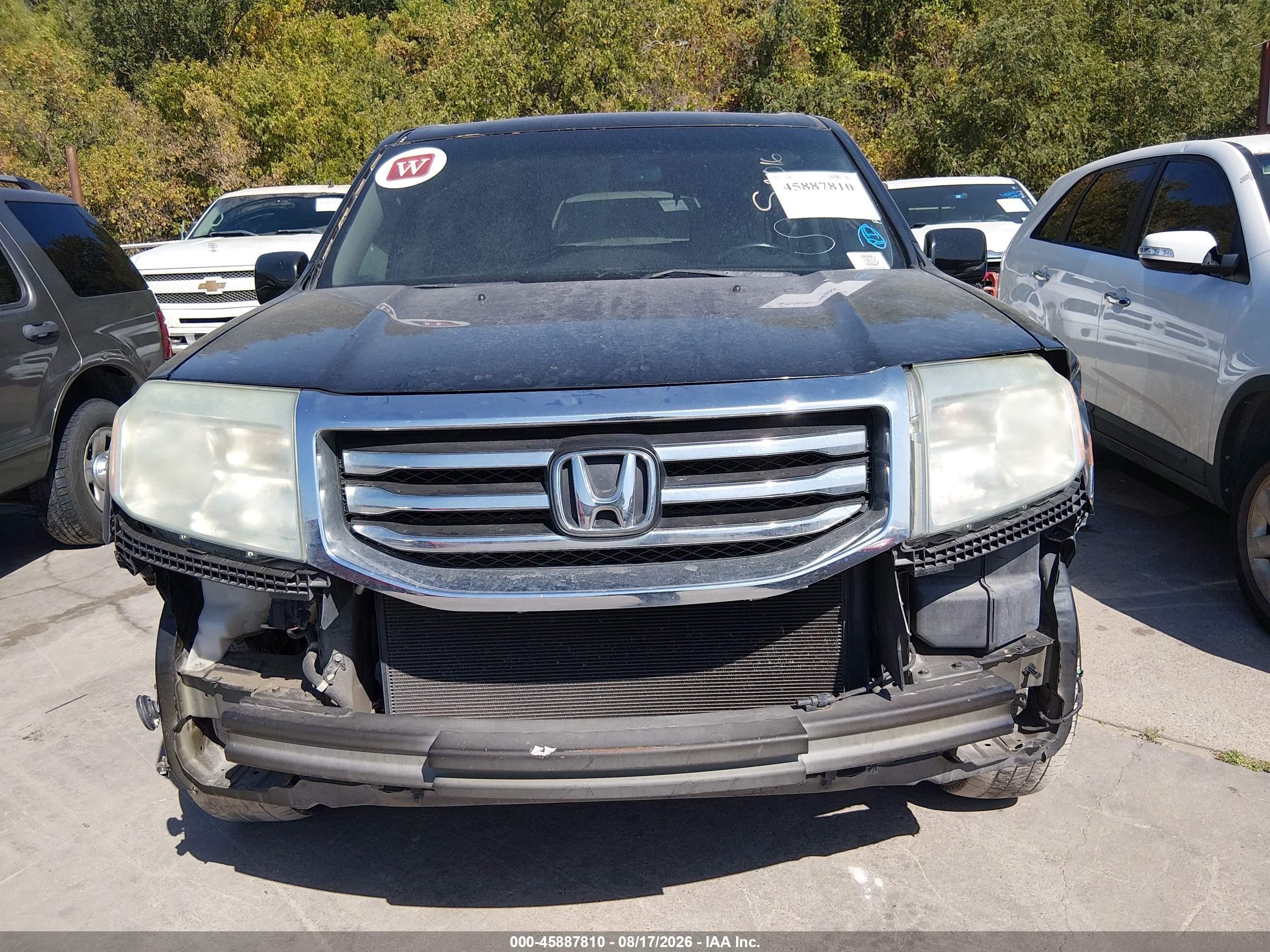 2015 Honda Pilot Ex-l Black vin: 5FNYF3H50FB027079