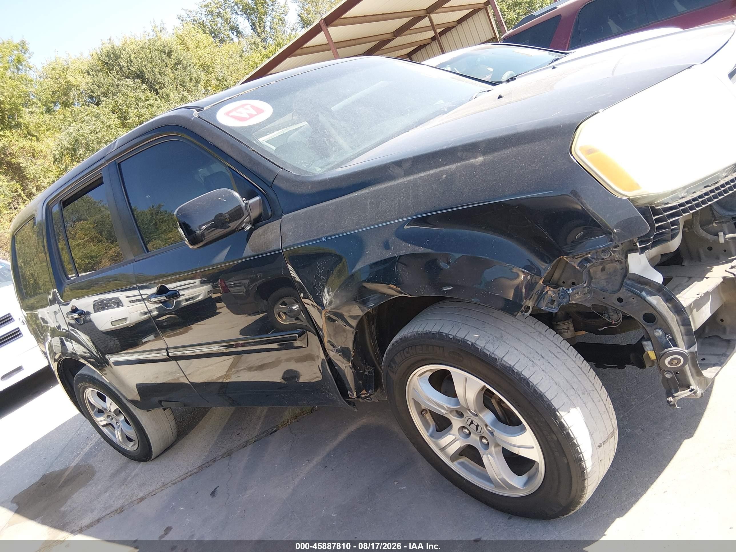 2015 Honda Pilot Ex-l Black vin: 5FNYF3H50FB027079