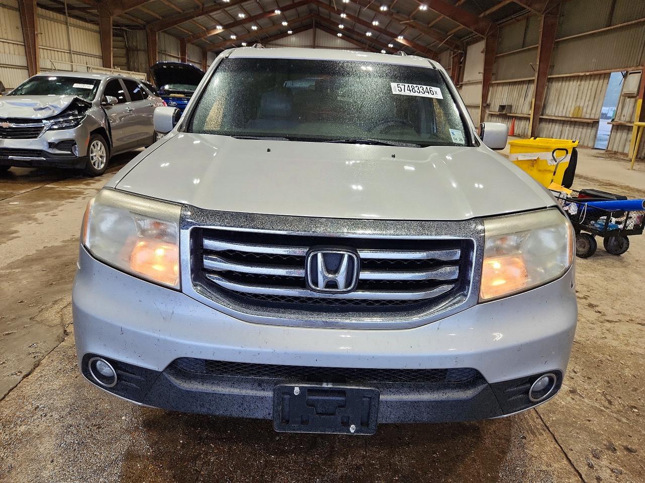 2015 Honda Pilot Exl Silver vin: 5FNYF3H50FB029916
