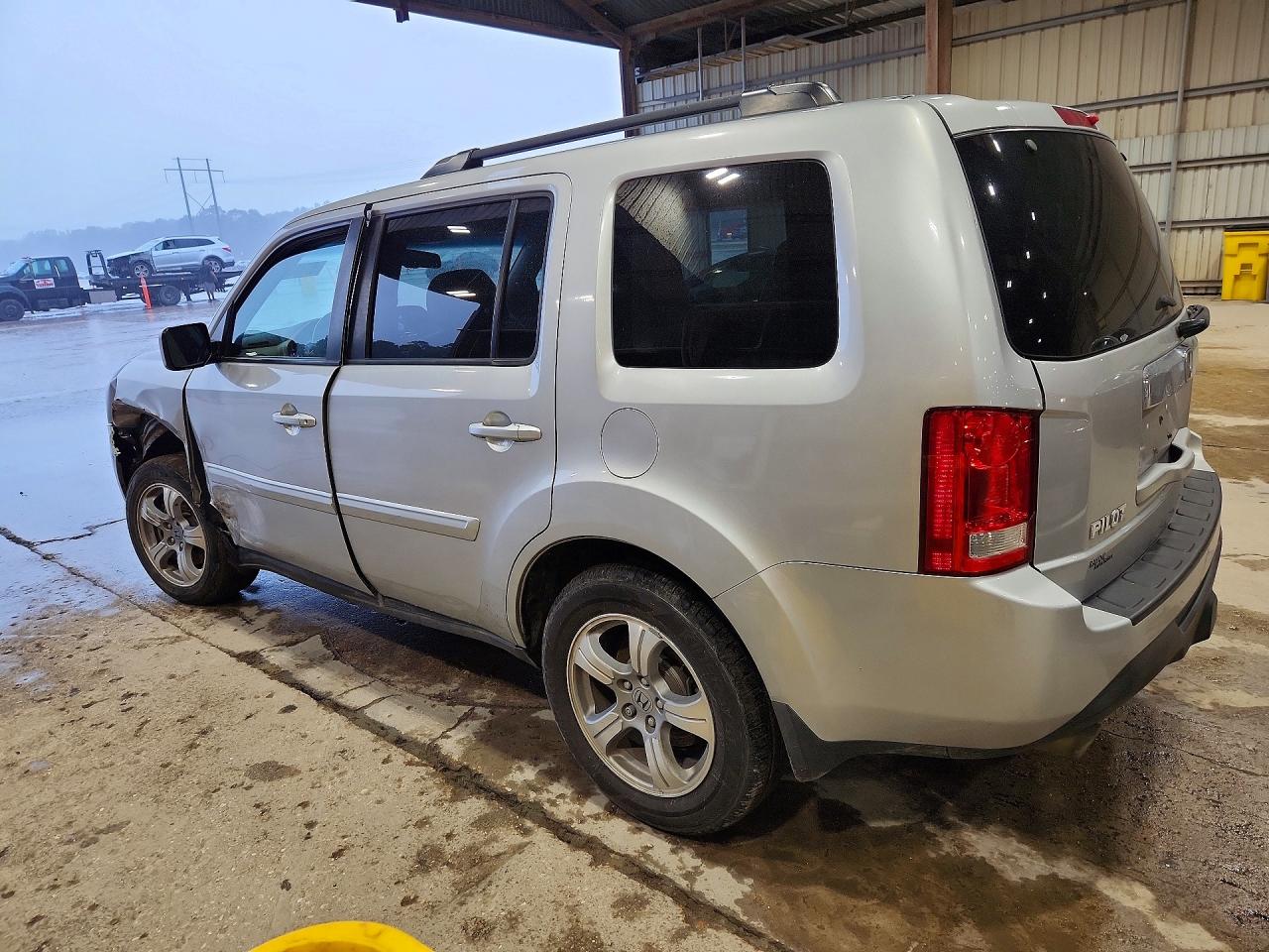 2015 Honda Pilot Exl Silver vin: 5FNYF3H50FB029916