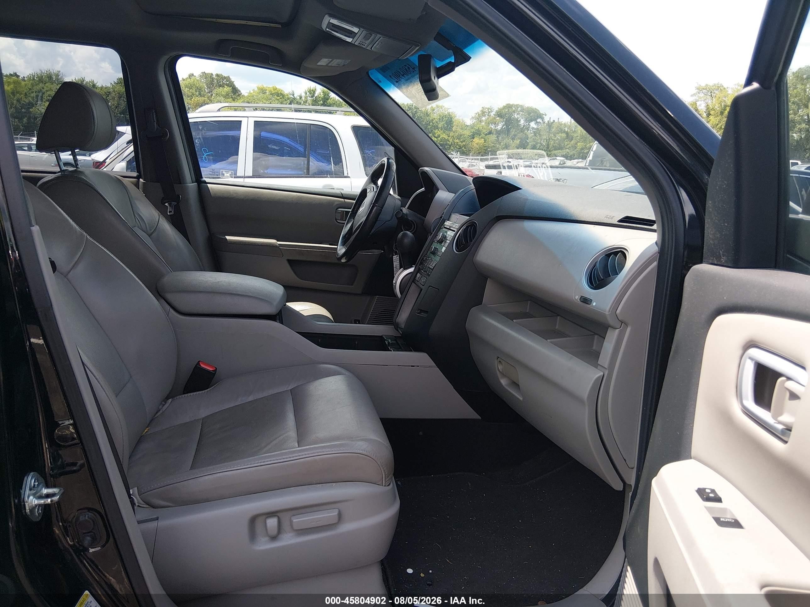 2011 Honda Pilot Ex-l Black vin: 5FNYF3H51BB031586