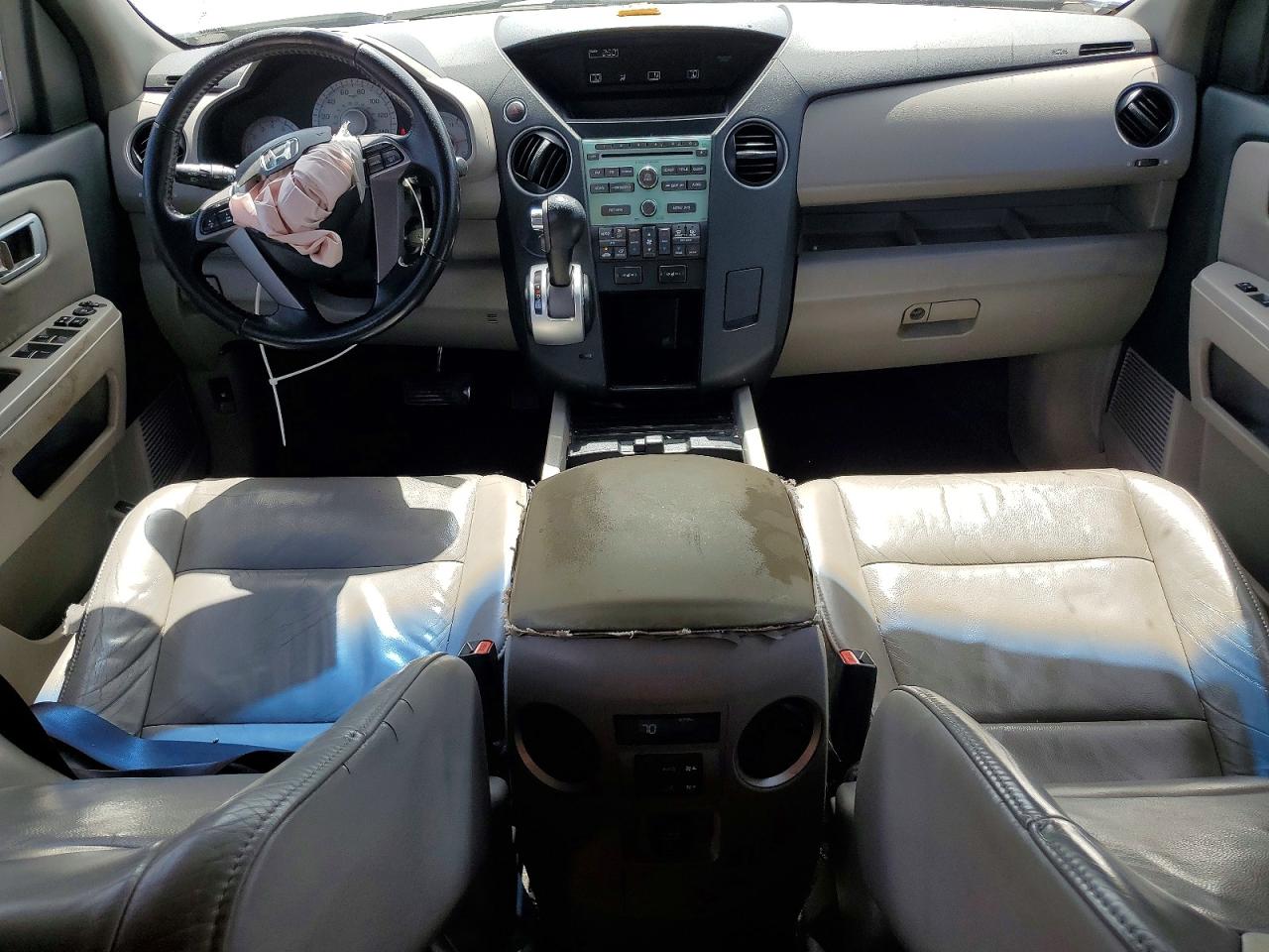 2011 Honda Pilot Exl White vin: 5FNYF3H51BB033581