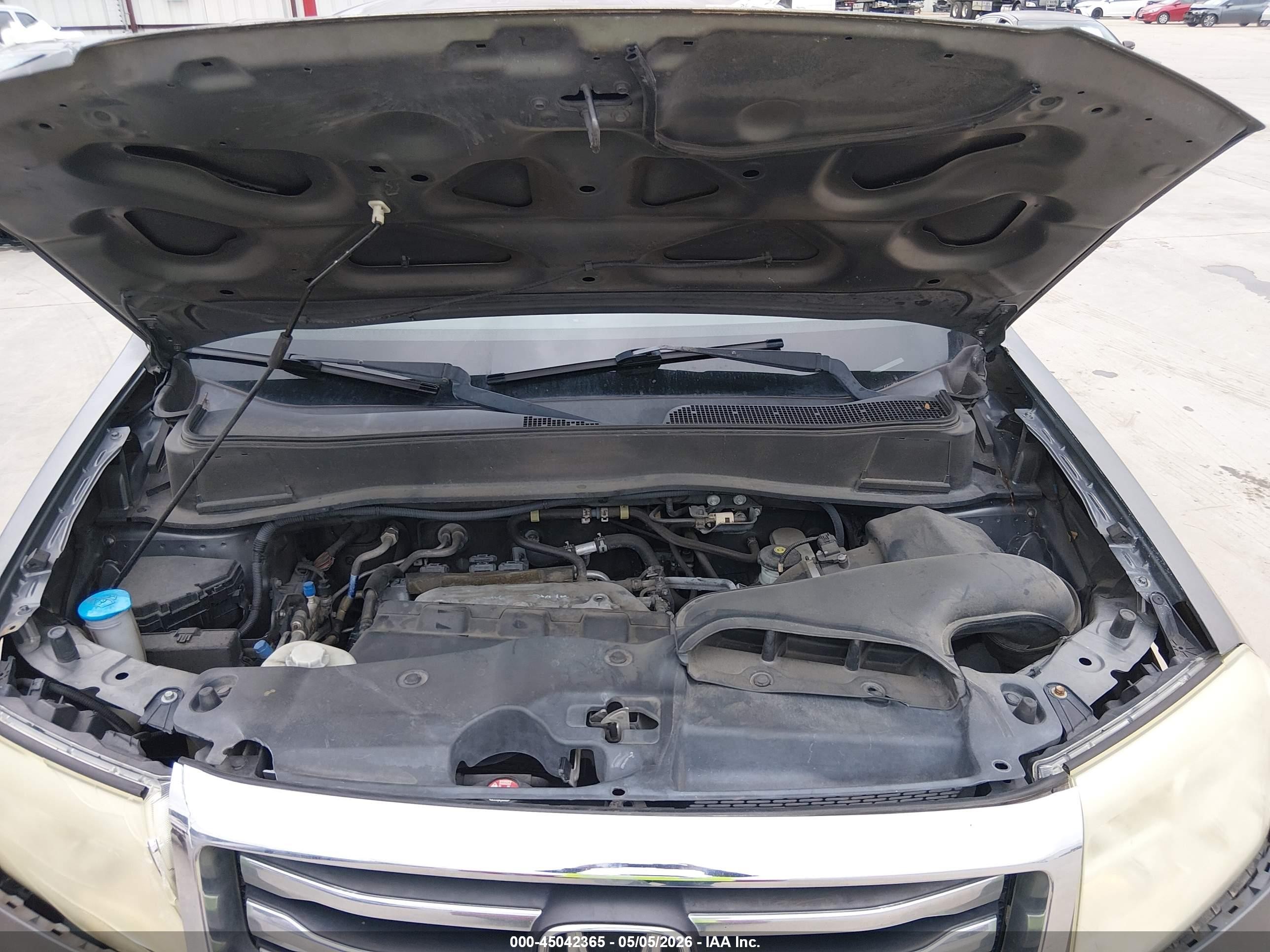 2012 Honda Pilot Ex-l Gray vin: 5FNYF3H51CB018984