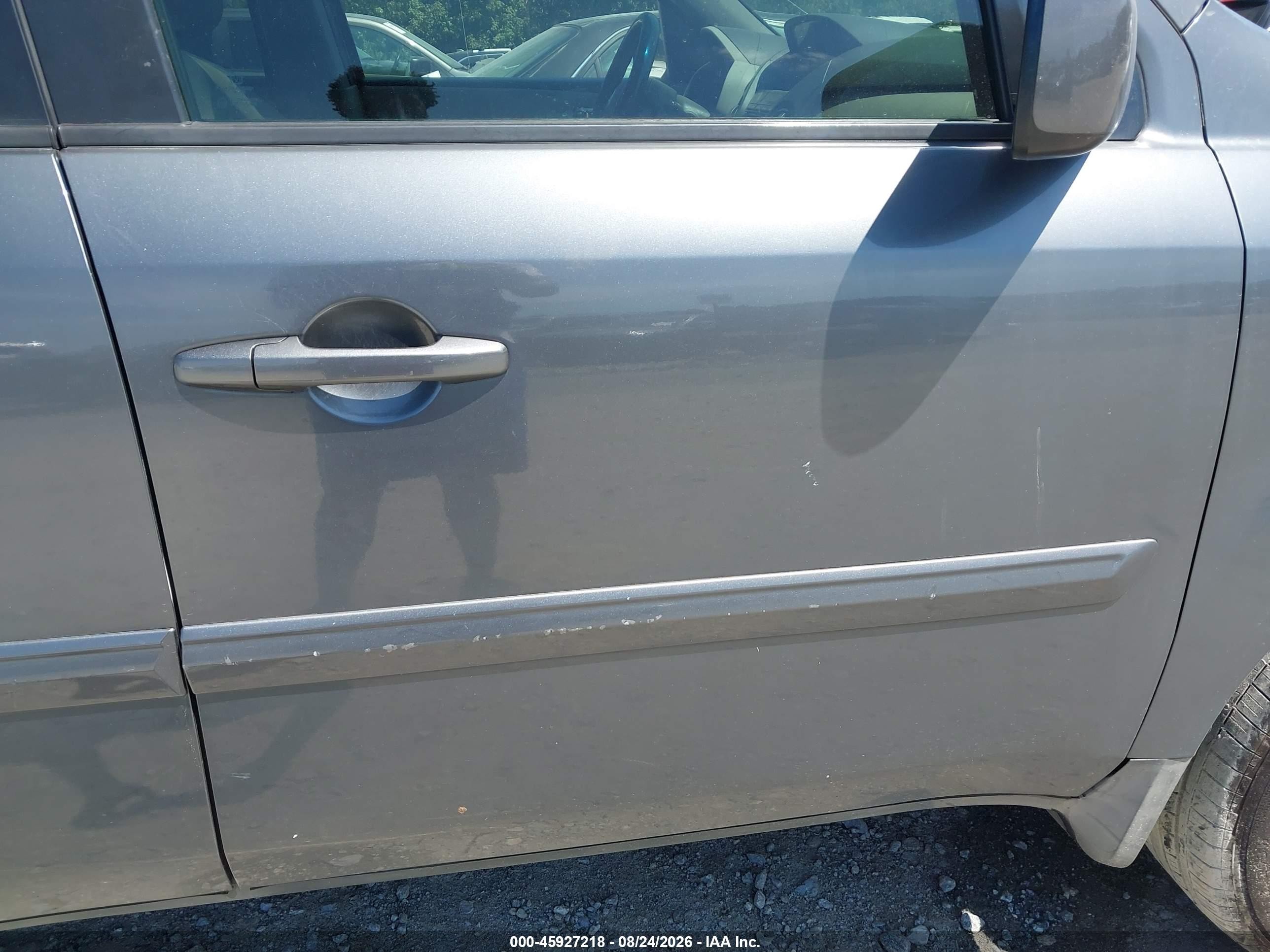 2012 Honda Pilot Ex-l Gray vin: 5FNYF3H51CB022372