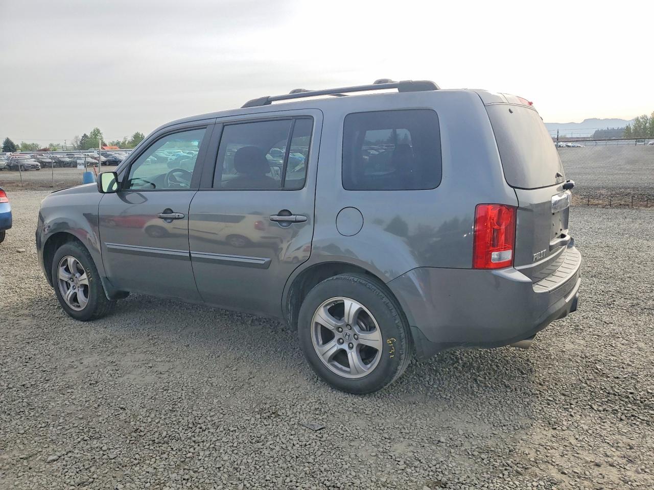 2013 Honda Pilot Exl Gray vin: 5FNYF3H51DB002902
