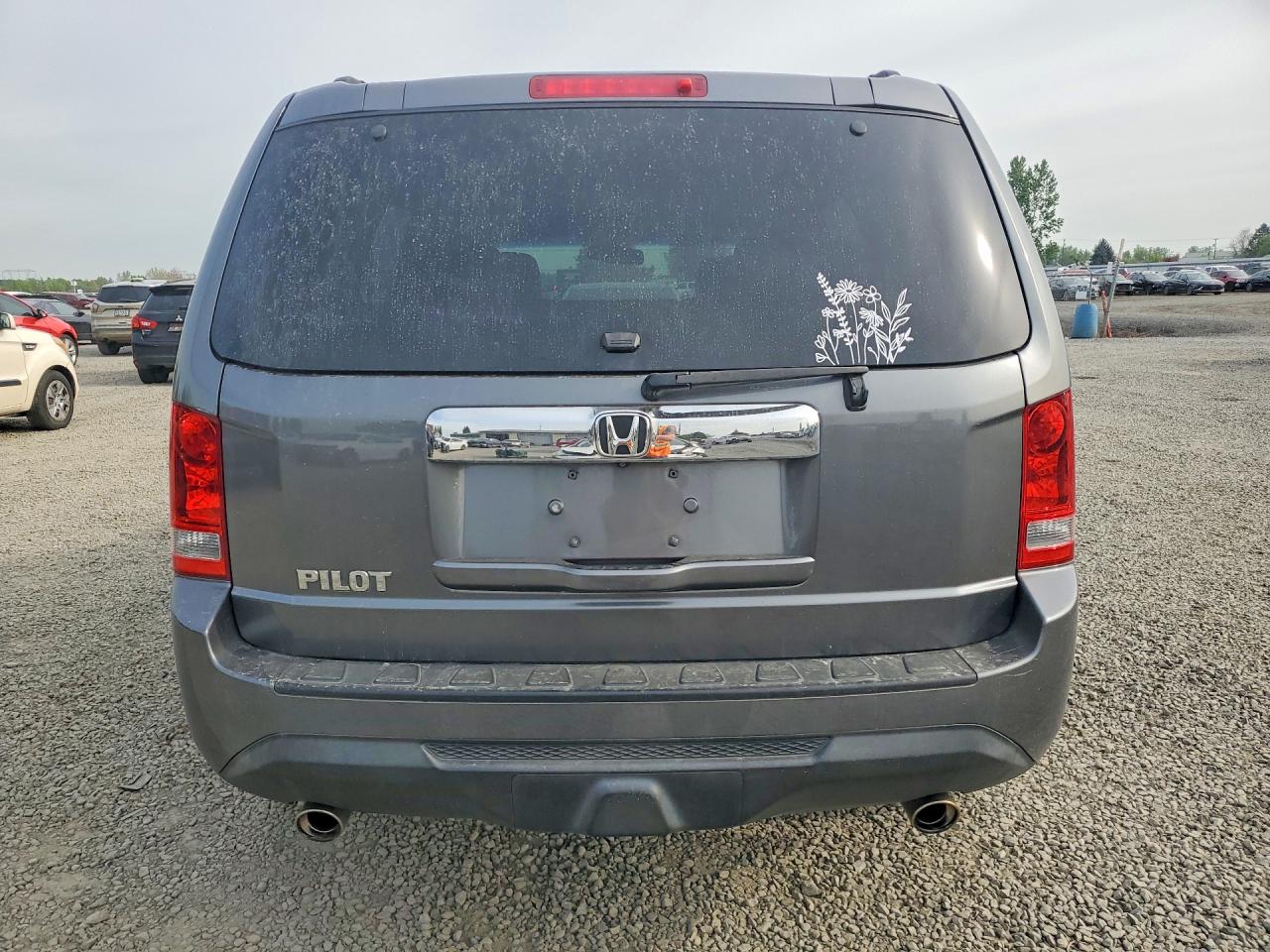 2013 Honda Pilot Exl Gray vin: 5FNYF3H51DB002902