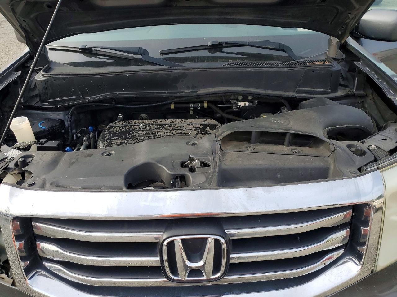 2013 Honda Pilot Exl Gray vin: 5FNYF3H51DB002902