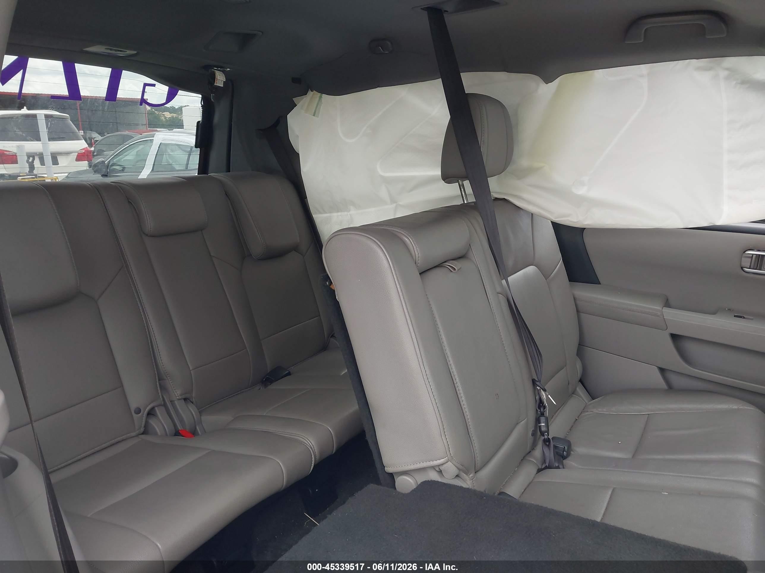 2013 Honda Pilot Ex-l White vin: 5FNYF3H51DB013656