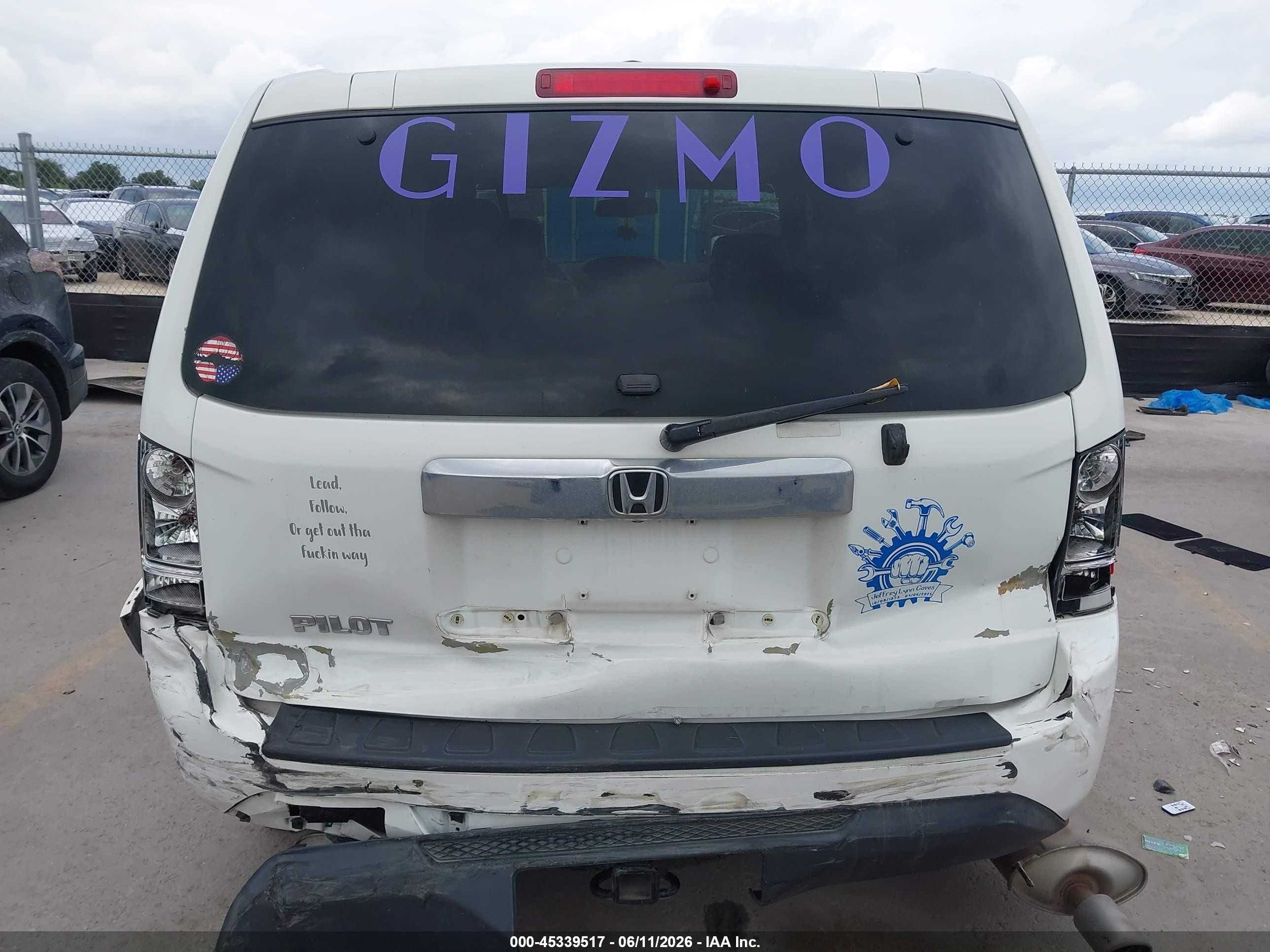 2013 Honda Pilot Ex-l White vin: 5FNYF3H51DB013656