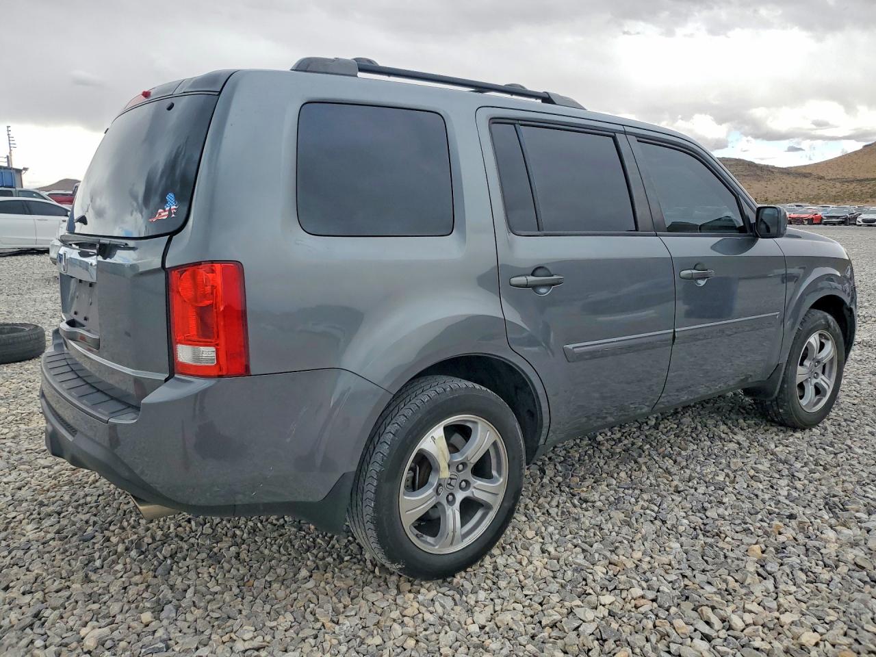 2013 Honda Pilot Exl Gray vin: 5FNYF3H51DB033910